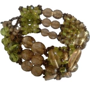 🇨🇦 Vintage Venetian Glass Bracelet by Elma Venezia